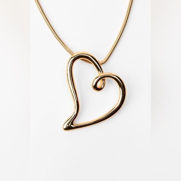 heart necklace A803 - Picture 2 of 4